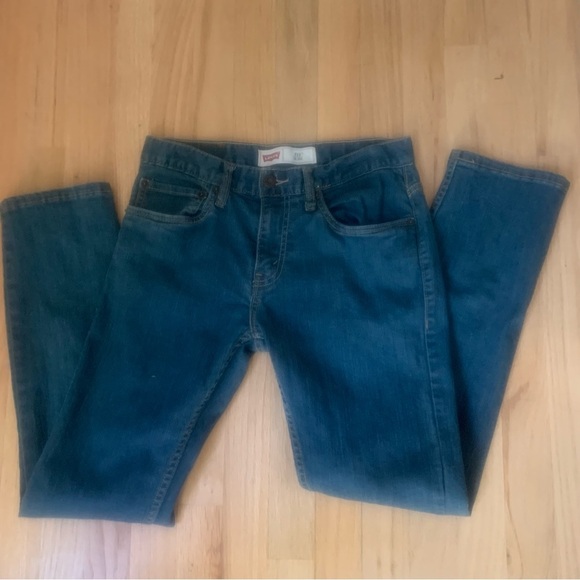 LEVI’S 511 Slim Boys Jeans Mid-Rise Denim Size 16 - Picture 14 of 16